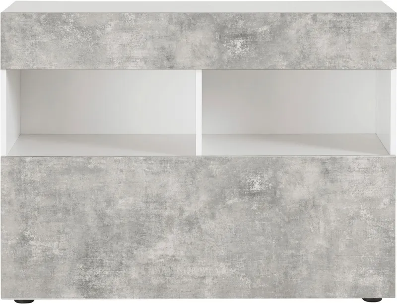 OTTO home Sideboard Sorano, Breite 111 cm, Grau, – Produktbild 3 von 5