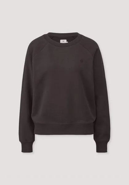 hessnatur hessnatur Sweatshirt Relaxed aus Bio-Baumwolle mit recycelter Baumwolle, Espresso, – Produktbild 4 von 4