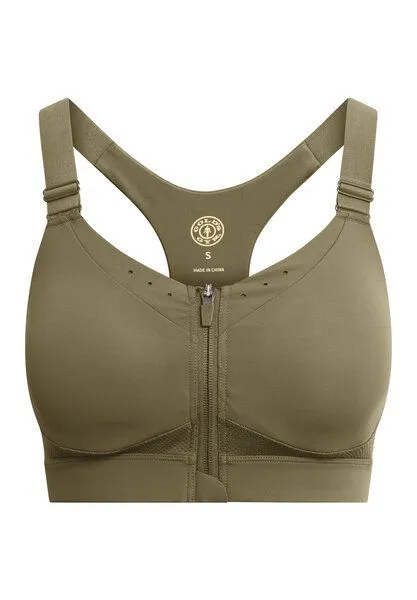 Golds Gym Golds Gym Gold's Gym Sport-BH „Geena“, Dark olive, – Produktbild 2 von 4