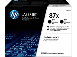 Hewlett Packard HP Doppelpack Druckkassetten CF287XD, Nr. 87X schwarz – Produktbild 1 von 1