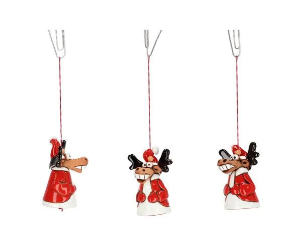 CERAMICdesign CERAMICdesign Glockenfiguren aus Keramik Weihnachtsedition – Produktbild 2 von 5