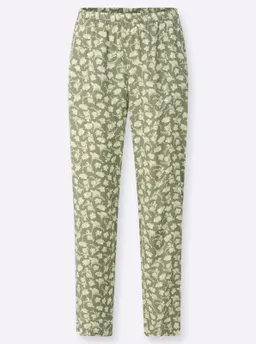 Witt Schlupfhose khaki-weiß-bedruckt – Produktbild 1 von 1