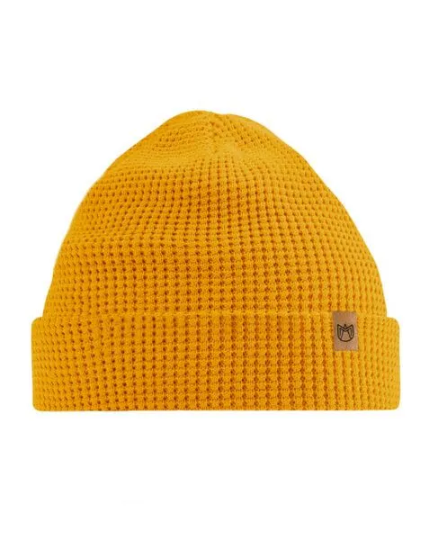 mate mate Unisex Waffle Mütze, Senf, – Produktbild 1 von 1