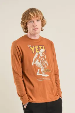 KOMODO KOMODO Herren vegan T-Shirt Yeti Messing – Produktbild 1 von 1