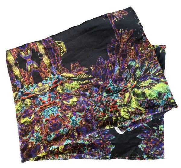 liebewicht liebewicht Multifunktions Loop Schlauchschal Mufutu schwarz neon bio – Produktbild 6 von 7