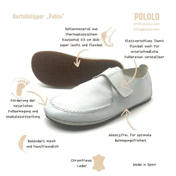 Pololo Pololo Barfuß-Slipper „Pablo“, Schwarz, – Produktbild 4 von 4