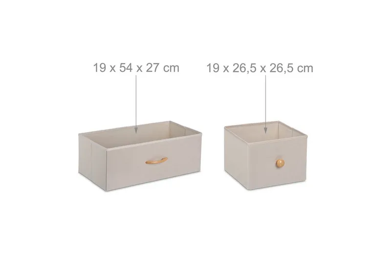 RELAXDAYS RELAXDAYS Kommode Bambus Kommode 5 Schubladen (1 St), Beige|braun, – Produktbild 5 von 5