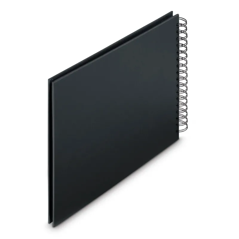 Hama Hama Spiral-Album "Fine Art", 28x24 cm, 50 schwarze Seiten, New Black – Produktbild 2 von 5