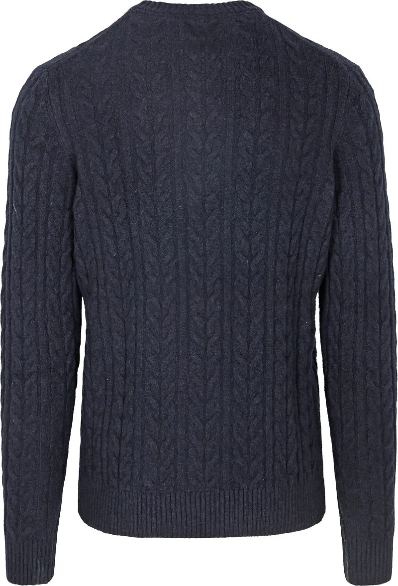 Lyle and Scott Lyle & Scott Cable Pullover Navy - Größe XL, Dunkelblau, – Produktbild 1 von 4