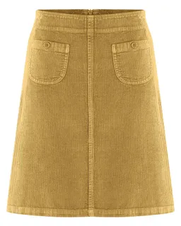 HempAge HempAge Sommerrock Schlichter Cord Rock Hanf/Biobaumwolle None Fit – Produktbild 1 von 1