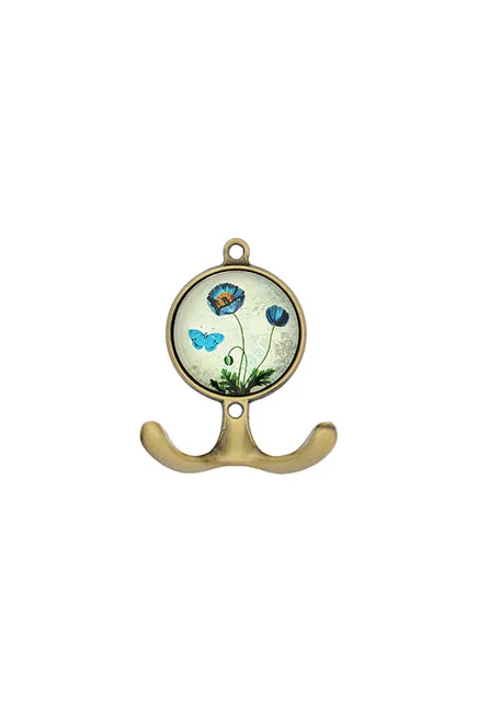 Tranquillo Doppelhaken POPPY FLOWER - gelb – Produktbild 1 von 1