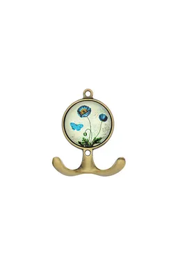 Tranquillo Doppelhaken POPPY FLOWER - gelb – Produktbild 1 von 1