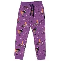 Walkiddy Jogginghose Lila Happy Hoopoes Vögel-Allover Bio-Baumwolle GOTS – Walkiddy – Produktbild 1 von 1