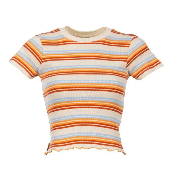 Iriedaily Iriedaily Pippa Tee, Ecru (mehrfarbig), – Produktbild 1 von 3