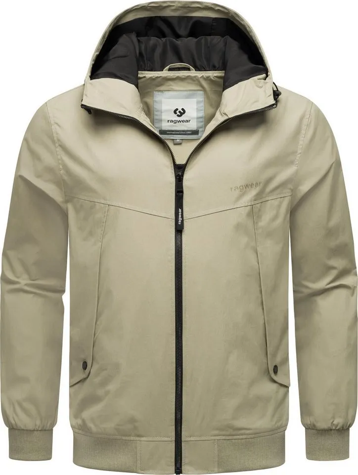 ragwear ragwear Outdoorjacke Tyller Leichte Übergangsjacke mit Kapuze, Grün, – Produktbild 2 von 4