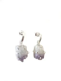 Crystal and Sage Crystal and Sage Amethyst Ohrringe – Produktbild 1 von 1