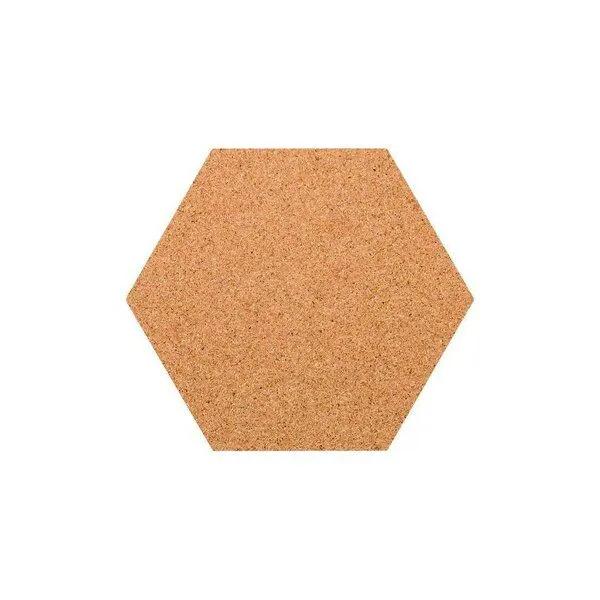 Kork-Deko Kork-Deko Hexagon als Pinnwand aus Kork XXL ca. 55 x 55 cm – Produktbild 1 von 2