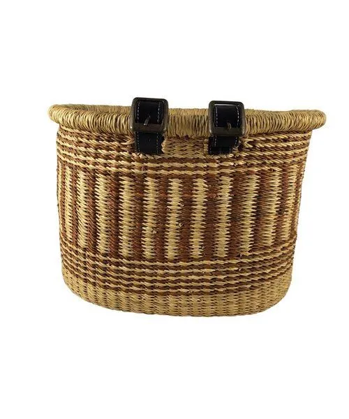 Maishameanslife Maishameanslife Fair Trade Fahrradkorb - Dagere / Kambo / Kule / Nimpeni / Tombe - Handgewebt – Produktbild 3 von 8