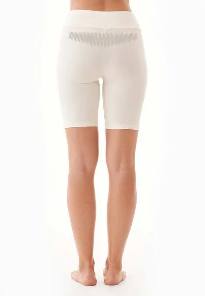 ORGANICATION ORGANICATION LOLLA | Radler-Leggings aus Bio-Baumwolle, Off white, – Produktbild 3 von 4