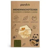 pandoo pandoo Bienenwachstücher Starter Set - 3 verschiedene Größen – Produktbild 1 von 1