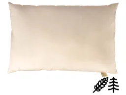 mudis mudis Kopfkissen 40 x 60 cm Dinkelspelz/Zirbenholz – Produktbild 1 von 1