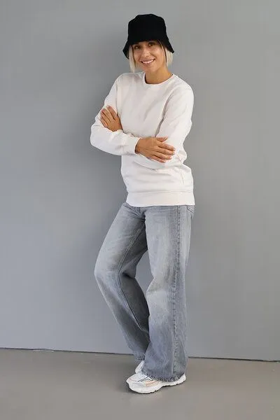 Kultgut Kultgut Biofair - Klassik Sweatshirtpullover / Nature Softly, Natur, – Produktbild 1 von 4