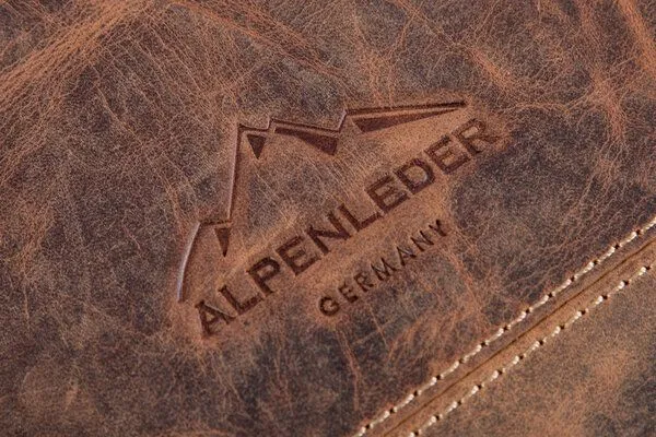 Alpenleder Alpenleder Grillschürze FUNKENFEUER, Old havanna, – Produktbild 3 von 4