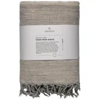 Originalhome Originalhome Recycelter Stoff Khadi aus nachhaltigen Materialien (250x130 cm), Grau, – Produktbild 1 von 1