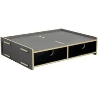 WERKHAUS WERKHAUS Monitor-Sockel, Dunkelgrau, – Produktbild 1 von 1