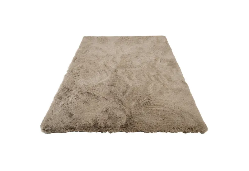 Consilio Concept Fellteppich Teppich Hasenfell Imitat HEAVEN Fell Hochflor rechteckig Höhe: 50 mm, Braun, – Produktbild 2 von 7