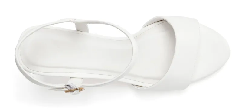 Lascana High-Heel-Sandalette, Weiß, – Produktbild 2 von 3
