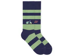 von Jungfeld von Jungfeld Bio-Socken "Ciao Bella", marineblau, Gr. 39/42 – Produktbild 1 von 1