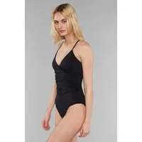Dedicated DEDICATED Damen vegan Badeanzug Klinte Schwarz, Schwarz, – Produktbild 1 von 1