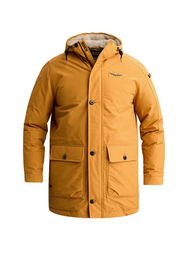 PME Legend PME Legend Langjacke Aufgesetzte Taschen mit seitlichem Eingriff, Orange, – Produktbild 1 von 4