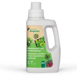 Andermatt Biogarten Andermatt Biogarten Kübelpflanzen- und Hochbeetdünger flüssig – veganer Flüssigdünger für Gemüse, Kräuter und Zierpflanzen – Produktbild 1 von 1