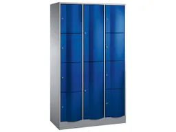 C+P C+P Kombi-Schließfachschrank lg/bl l+r, 4+2+4 Fächer – Produktbild 1 von 1