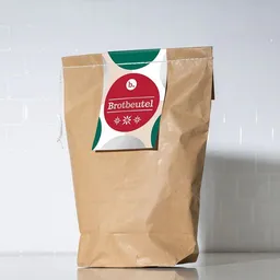brotstoff brotstoff Winter Geschenkset - Brotbeutel mit Brotbackmischung im Glas + Nachfüllpaket – Produktbild 1 von 1