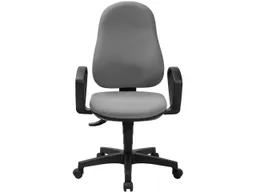 Topstar Topstar Bürodrehstuhl "Support SY ECO" mit Armlehnen, hellgrau – Produktbild 1 von 1