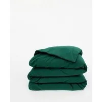 erlich textil erlich textil Cotton Select Flanell Bettdeckenbezug aus Bio-Baumwolle, made in Europe, Waldgrün, – Produktbild 1 von 1