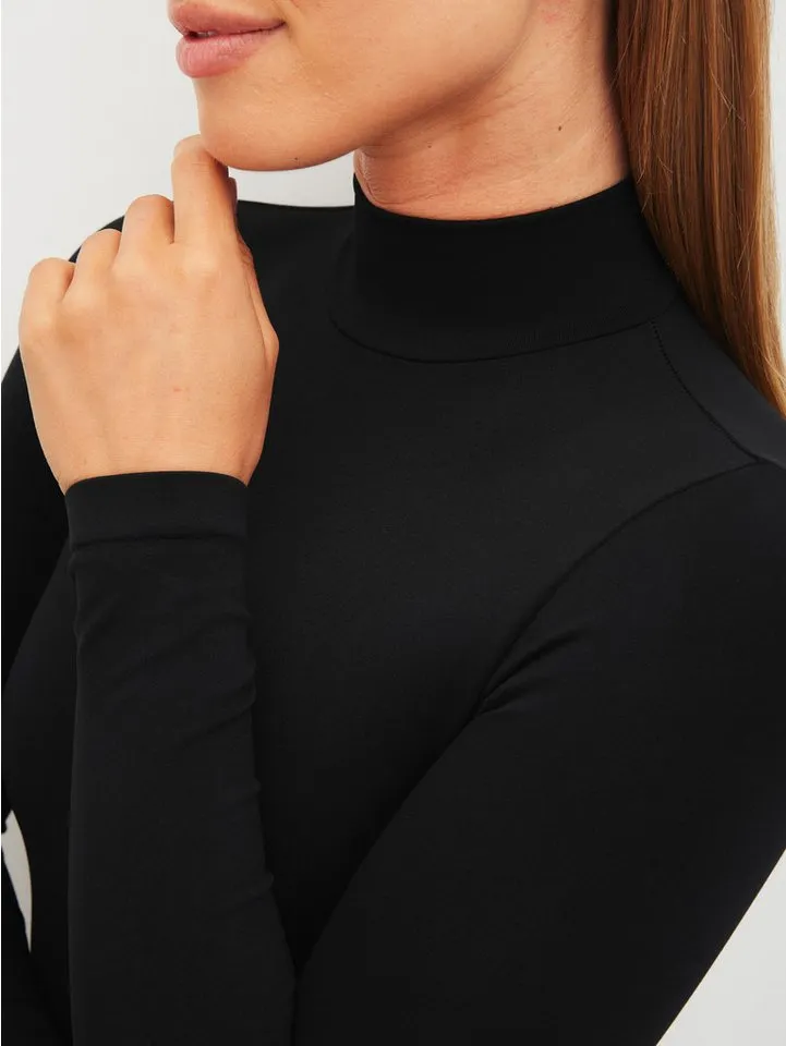 CALIDA CALIDA Shaping-Body Seamless Shape Damen (1-tlg) mit Stehkragen, nahtlos und anschmiegsam, Schwarz, – Produktbild 4 von 5