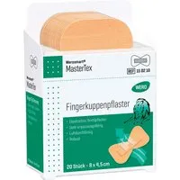 WERO WERO Werosmart MasterTex Fingerkuppenpflaster, 8 x 4,5 cm, 20 Stück für WERO Smart Box – Produktbild 1 von 1
