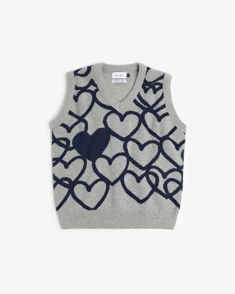 Rotholz Rotholz Affection Knit Vest Recycelte Wolle – Produktbild 1 von 4