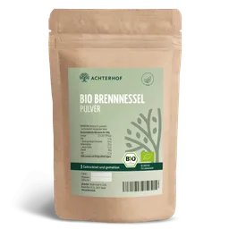 vom Achterhof Brennnessel Pulver Bio (500g) – Produktbild 1 von 1