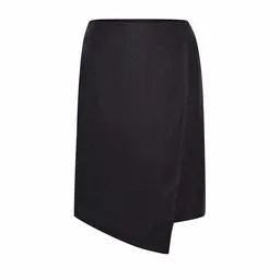 WiDDA berlin WiDDA berlin schwarzer Wickelrock “Rulo” aus Tencel – Produktbild 1 von 1