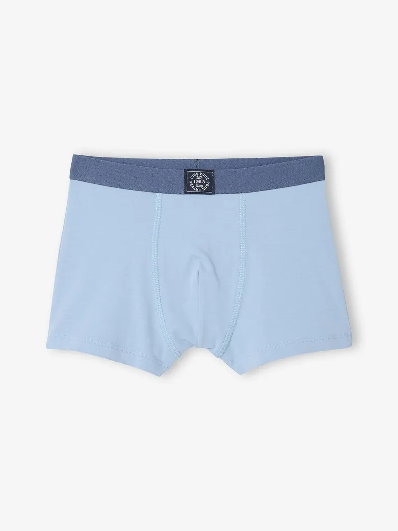 Vertbaudet 5er-Pack Jungen Boxershorts BASIC, Blau, – Produktbild 4 von 4