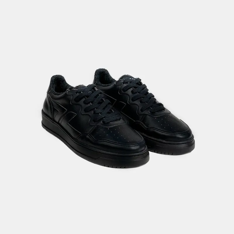 Zèta Zèta Herren vegan Sneaker Bêta B0 Schwarz, Schwarz, – Produktbild 2 von 2