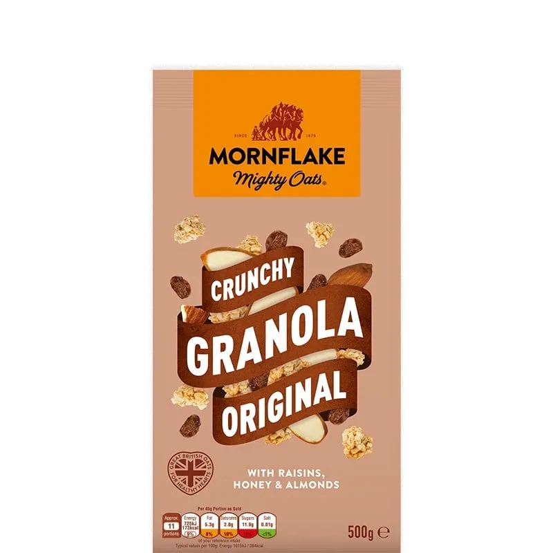 MornFlake MornFlake Knuspriges Granola Original 500g - – Produktbild 1 von 1