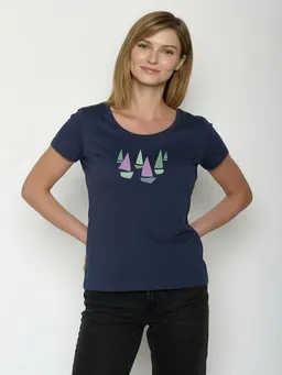 GreenBomb GREENBOMB Fleet Loves - Sportliches T-Shirt aus Bio-Baumwolle / hochwertiger Print / GOTS / Fair & Vegan – Produktbild 1 von 1