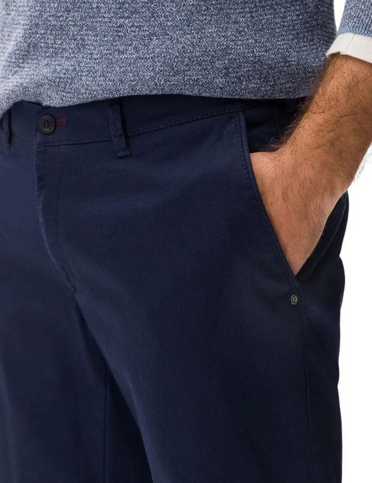Brax Brax Chinohose FABIO mit Stretch, Blau, – Produktbild 3 von 5