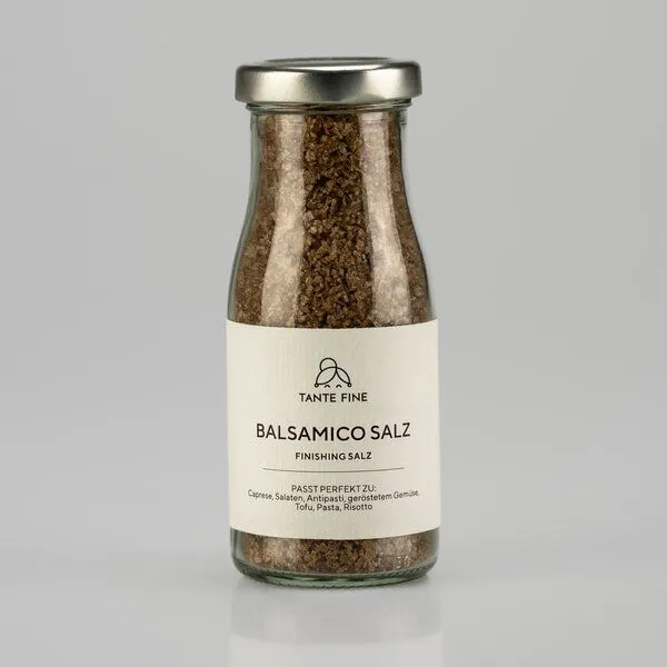 Tante Fine Tante Fine BALSAMICO SALZ * Finishing Salz mit Balsamico Essig * fruchtiges Salz – Produktbild 2 von 3